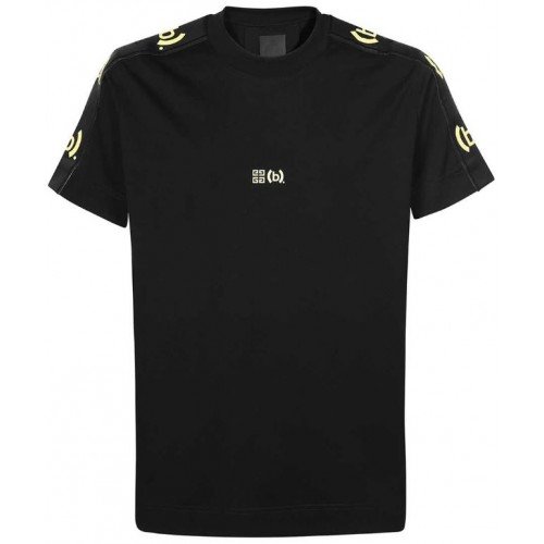 Tricou Givenchy, Logo Brand, Black Classic Fit