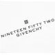 Tricou Givenchy, Front Logo Nineteen Fifty Two, Alb - BM716R3YA8100 Tricou Givenchy, Front Logo Nineteen Fifty Two, Alb - BM716R3YA8100