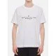 Tricou Givenchy, Front Logo Nineteen Fifty Two, Alb - BM716R3YA8100 Tricou Givenchy, Front Logo Nineteen Fifty Two, Alb - BM716R3YA8100