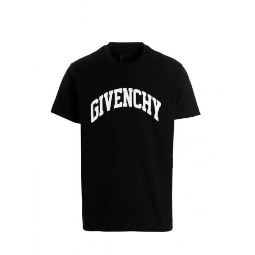Tricou Givenchy, Front Logo Brand, Negru