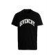 Tricou Givenchy, Front Logo Brand, Negru - BM716R3YAA001