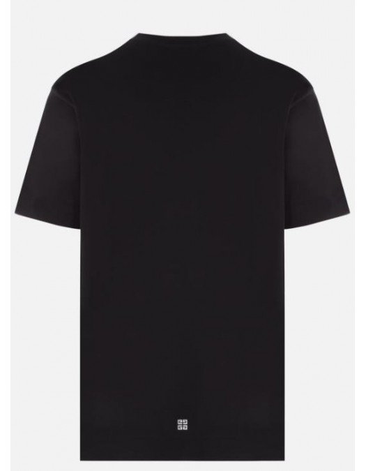 Tricou Givenchy, Logo Brand Stars, Black - BM716R3YEL001