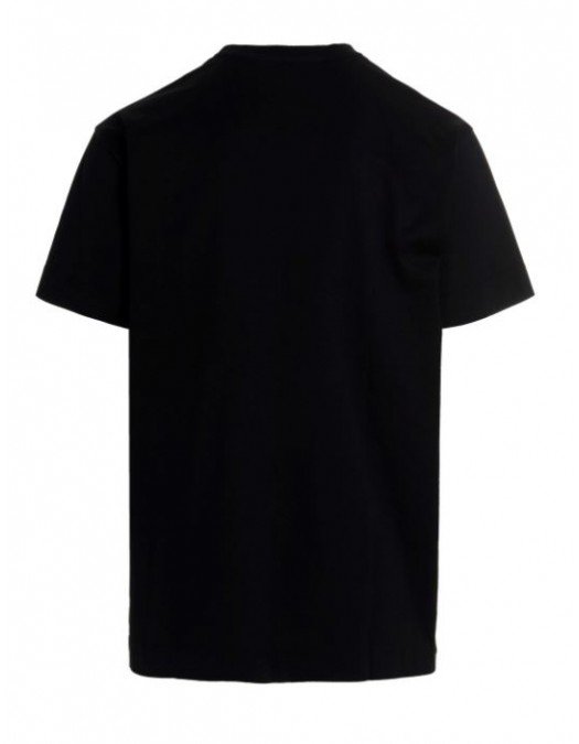 Tricou Givenchy, Bumbac, Logo Crest, Black - BM71793Y6B001