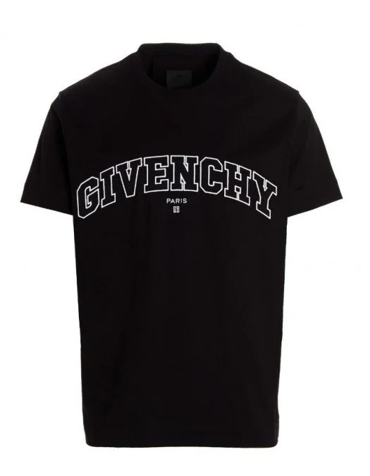 Tricou Givenchy, College Embroidery - BM71CW3Y6B001