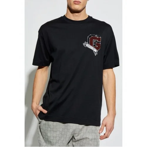 Tricou Givenchy, Monogram Print, Black
