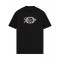 Tricou Givenchy, White Medallion Logo, Black