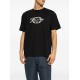 Tricou Givenchy, White Medallion Logo, Black - BM71MG3YPK001