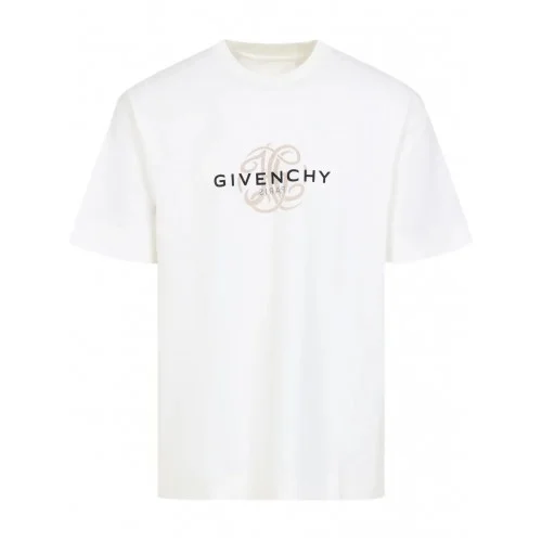 Tricou Givenchy, Logo Print, Classic, White