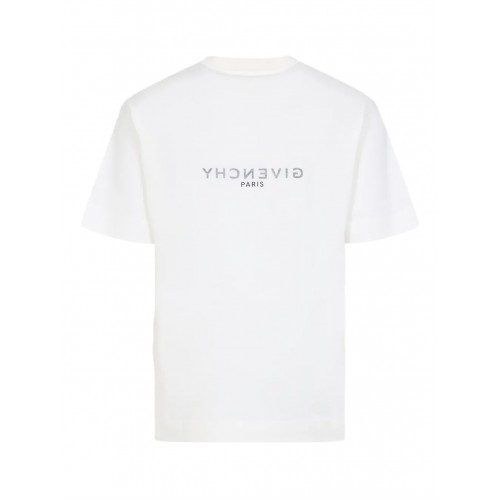 Tricou Givenchy, Logo Print, Classic, White Tricou Givenchy, Logo Print, Classic, White