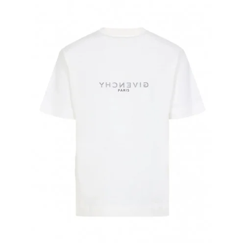 Tricou Givenchy, Logo Print, Classic, White