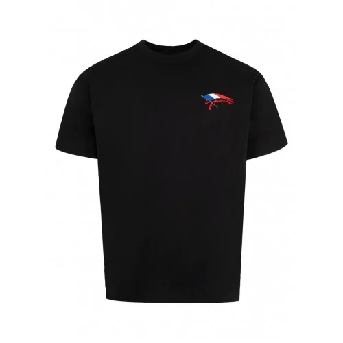 Tricou Givenchy, Crew Neck, Logo Print, Black
