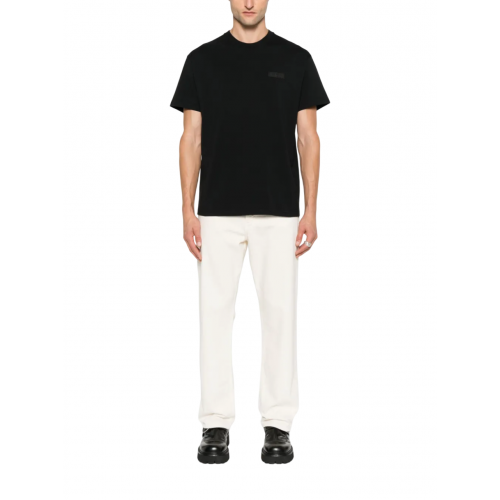 Tricou Givenchy, Small Logo Patch, Simple, Black Tricou Givenchy, Small Logo Patch, Simple, Black