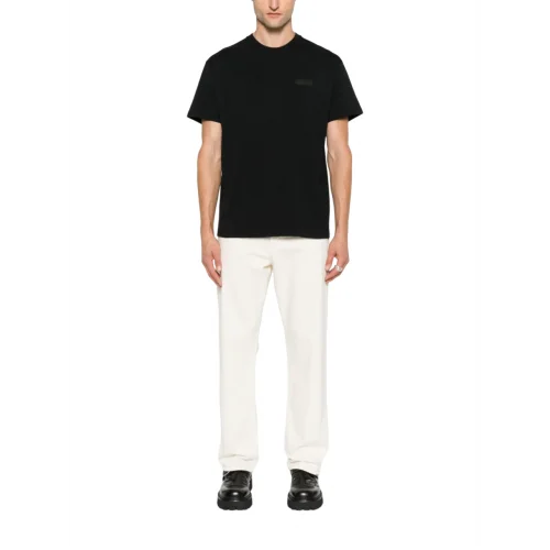 Tricou Givenchy, Small Logo Patch, Simple, Black