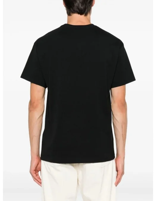 Tricou Givenchy, Small Logo Patch, Simple, Black - BM71NK3YRP001 Tricou Givenchy, Small Logo Patch, Simple, Black - BM71NK3YRP001