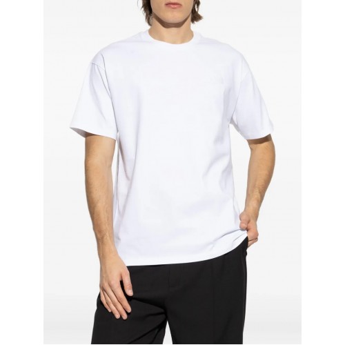 Tricou Givenchy, Small Logo Patch, Simple, White