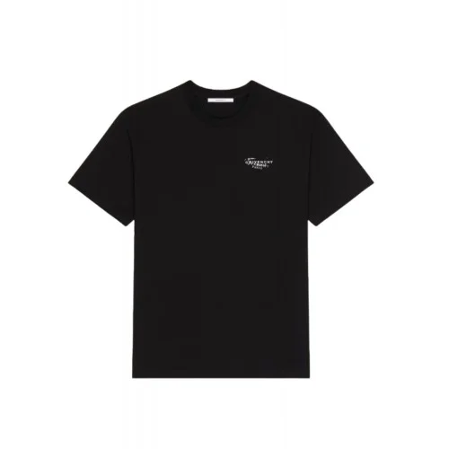 Tricou GIVENCHY, Stamp print on the back, Black