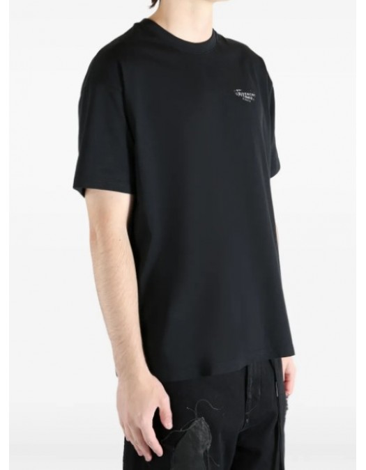 Tricou GIVENCHY, Stamp print on the back, Black - BM71NK3YSA001