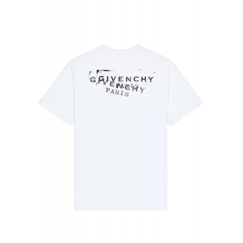 Tricou GIVENCHY, Stamp print on the back