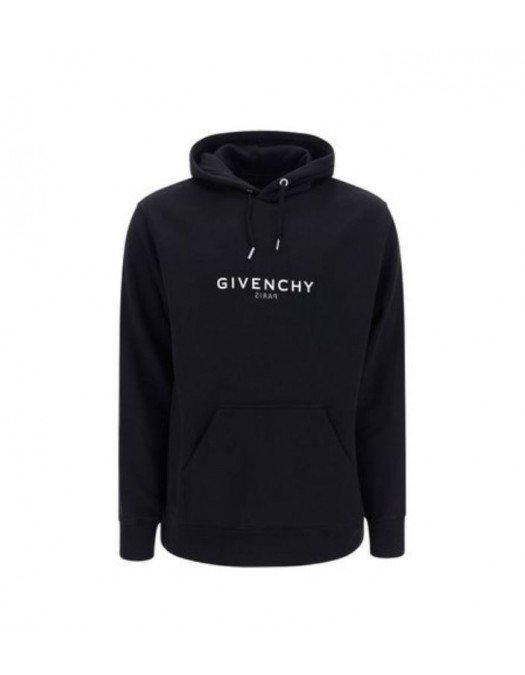 Hanorac Givenchy, Black, Print Brand Paris - BMJ0GD3Y78001