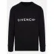 BLUZA GIVENCHY, White Logo, Negru - BMJ0HA3YAC001