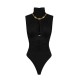 Top ELISABETTA FRANCHI, Sleeveless High Neck Bodysuit - BO01661E2110
