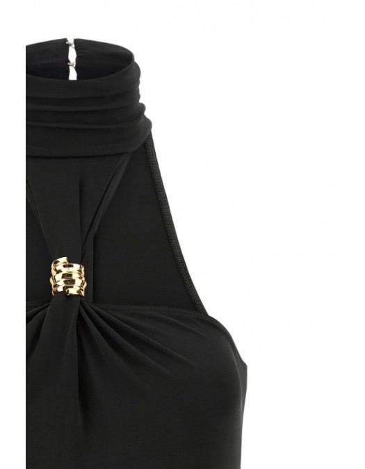 Top ELISABETTA FRANCHI, Jewel detail bodysuit - BO01761E2110