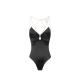 TOP ELISABETTA FRANCHI, Tulle Straps, Black - BO03051E2110 TOP ELISABETTA FRANCHI, Tulle Straps, Black - BO03051E2110
