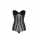 TOP ELISABETTA FRANCHI, Tulle Design, Simple, Black - BO03653E3110 TOP ELISABETTA FRANCHI, Tulle Design, Simple, Black - BO03653E3110