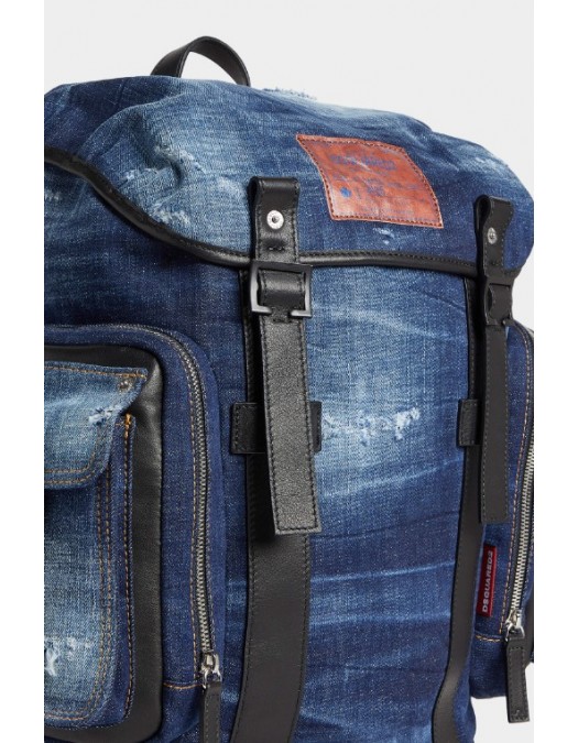 Rucsac DSQUARED2, Five Pocket Backpack - BPM012810106739M2498