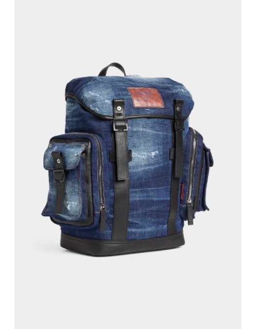 Rucsac DSQUARED2, Five Pocket Backpack - BPM012810106739M2498