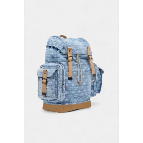 Rucsac DSQUARED2, D2 Monogram Backpack, Blue