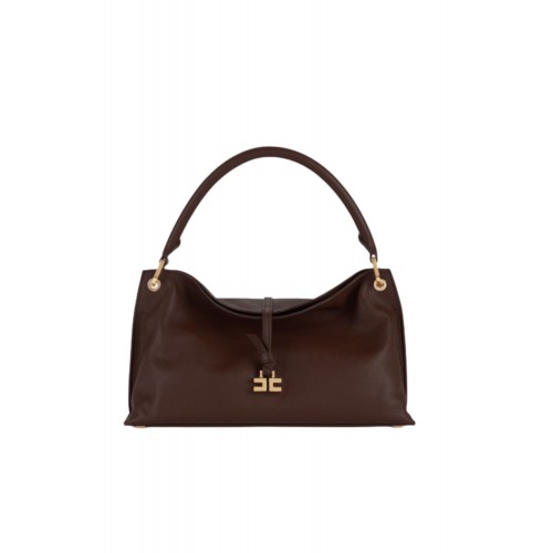 Geanta ELISABETTA FRANCHI, Medium Boulevard leather handbag