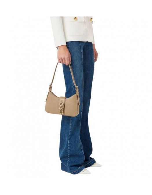 Geanta ELISABETTA FRANCHI, Hobo bag , Brawn - BS24A62E2229