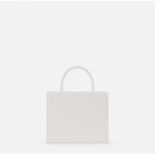 Geanta ELISABETTA FRANCHI, Small tote bag with logo, Alb Geanta ELISABETTA FRANCHI, Small tote bag with logo, Alb