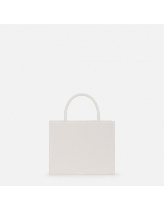 Geanta ELISABETTA FRANCHI, Small tote bag with logo, Alb - BS33A56E2DZ9 Geanta ELISABETTA FRANCHI, Small tote bag with logo, Alb - BS33A56E2DZ9