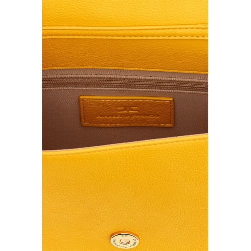 Geanta ELISABETTA FRANCHI,Logo shoulder strap,Yellow