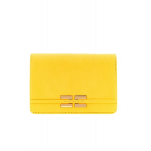 Geanta ELISABETTA FRANCHI,Logo shoulder strap,Yellow