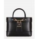GEANTA ELISABETTA FRANCHI, Medium shopper bag with padlock Black - BS41A22E2110