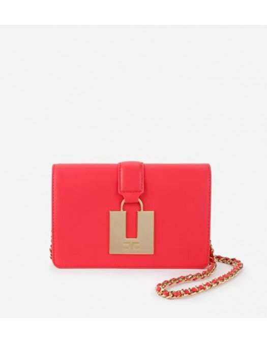 Geanta Elisabetta Franchi, Mini shoulder bag, Red - BS96A22E2620