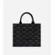 Geanta ELISABETTA FRANCHI, Bold Monogram small shopper Black - BSC0325EC110