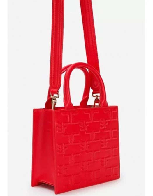 Geanta ELISABETTA FRANCHI, Bold Monogram Red - BSC0425EC210 Geanta ELISABETTA FRANCHI, Bold Monogram Red - BSC0425EC210