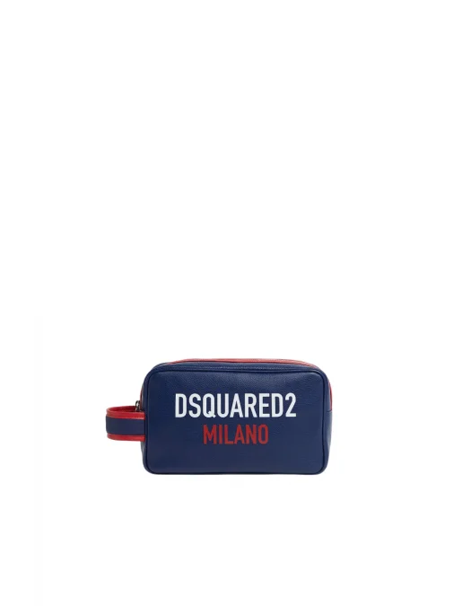 Pordfard DSQUARED2, Milano Design Beauty Case, Dark Blue - BYM006501500001M222UNI Pordfard DSQUARED2, Milano Design Beauty Case, Dark Blue - BYM006501500001M222UNI