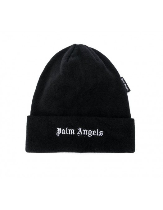 Caciula PALM ANGELS, Logo frontal, Negru - C012I0011001