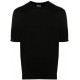 Tricou Zegna, Fine Knit, Cotton, Black - C10UDC90A7K09