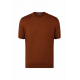 Tricou Zegna, Oasi cotton T-shirt, Brown - C10UHC90A3N05