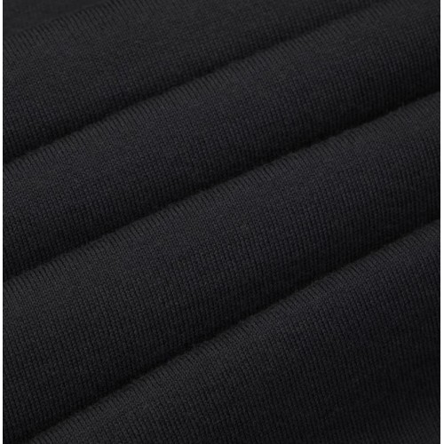 Tricou PAOLO PECORA,Black Cotton Polo Shirt