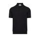 Tricou PAOLO PECORA,Black Cotton Polo Shirt - C1M0A008F2009000