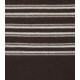 Tricou PAOLO PECORA, Dark Brown Striped Silk, Loose Fit - C1MA005F6002345