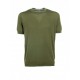 Tricou Paolo Pecora, Guler Rotund, Verde - 24EC1M0A010F2005360