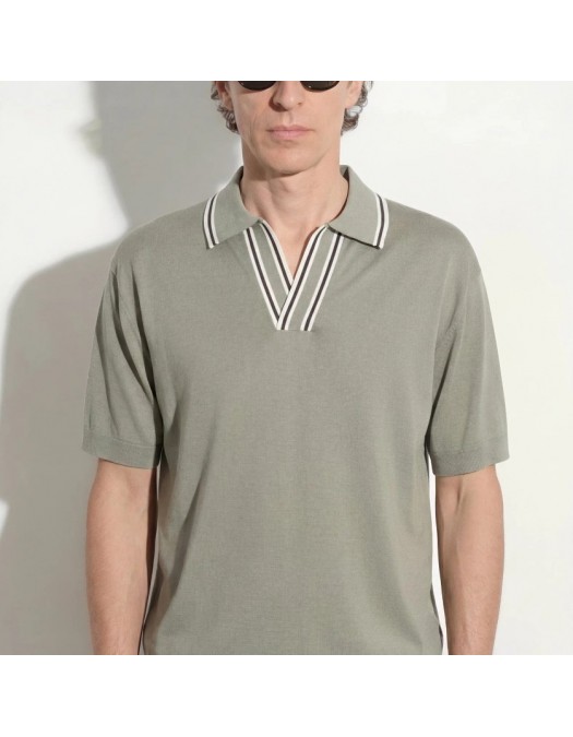 Tricou PAOLO PECORA, Loose Fit Polo Shirt - C1MA031F2005326